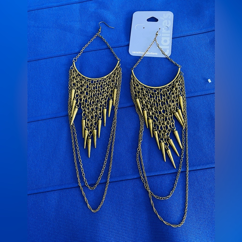 Chain earrings - Picture 2 of 2